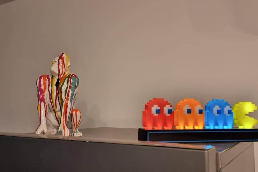 Belle Maison Climatisee Renovee Pac-Man Entre Collegues, Amis, Famille - Barbecue - Netflix - Prime - Baby Foot 50Cts Saint-Seurin-sur-l'Isle Exterior photo
